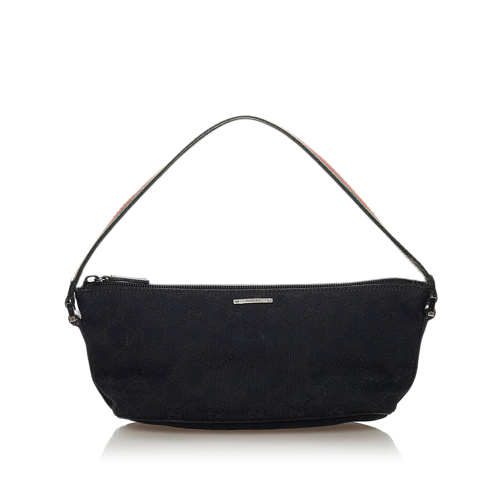 Gucci Gucci Canvas Boat Baguette (SHG-29230)