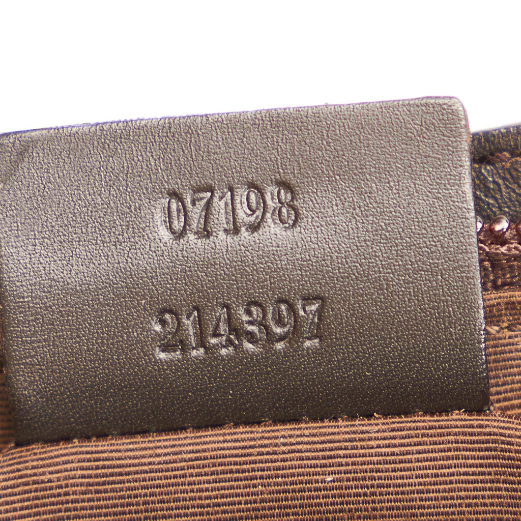 Gucci Gucci Canvas Boat Baguette (SHG-29827)