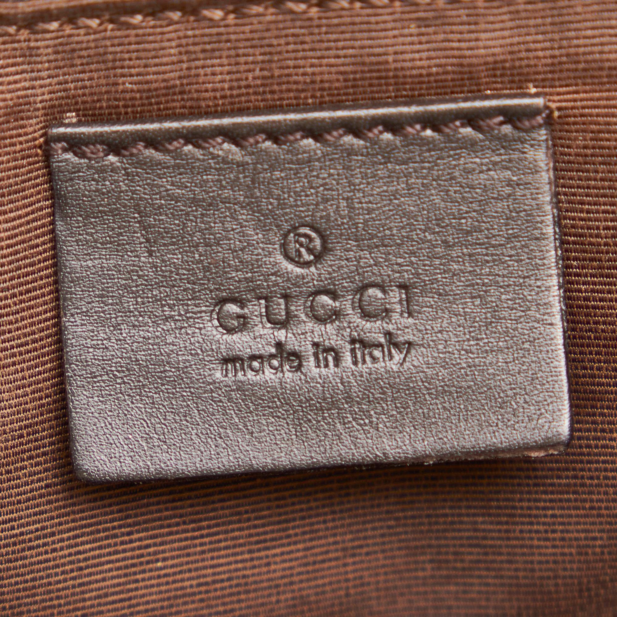 Gucci Gucci Canvas Boat Baguette (SHG-29827)