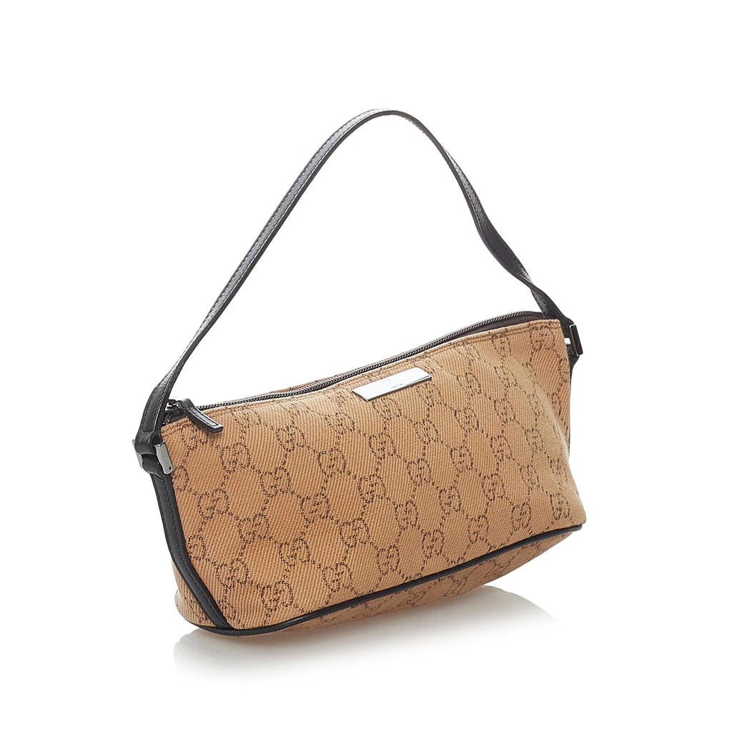 Gucci Gucci Canvas Boat Baguette (SHG-29827)