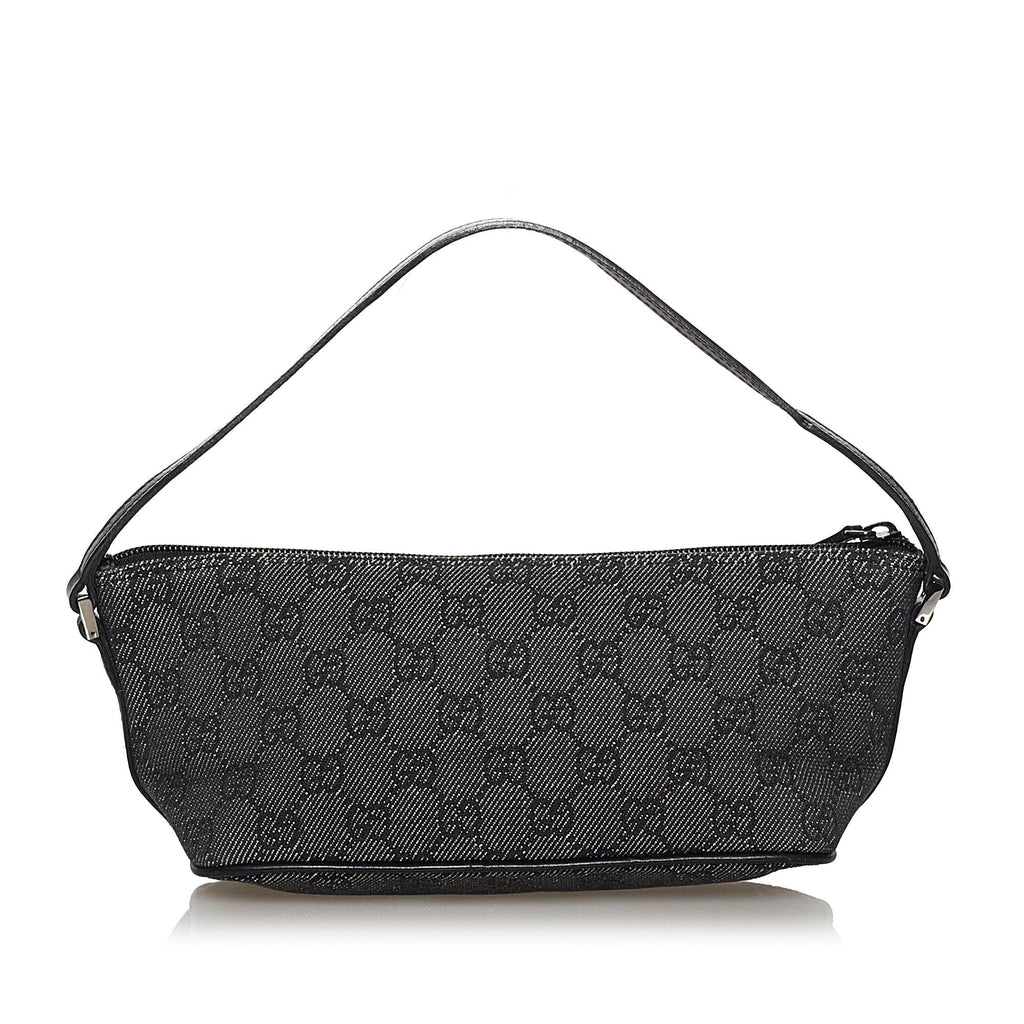 Gucci Gucci Canvas Boat Baguette (SHG-30604)