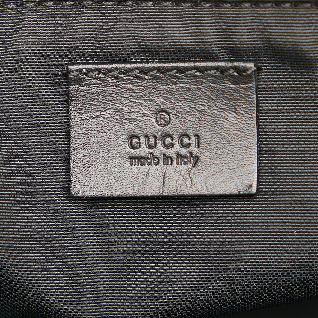 Gucci Gucci Canvas Boat Baguette (SHG-30604)
