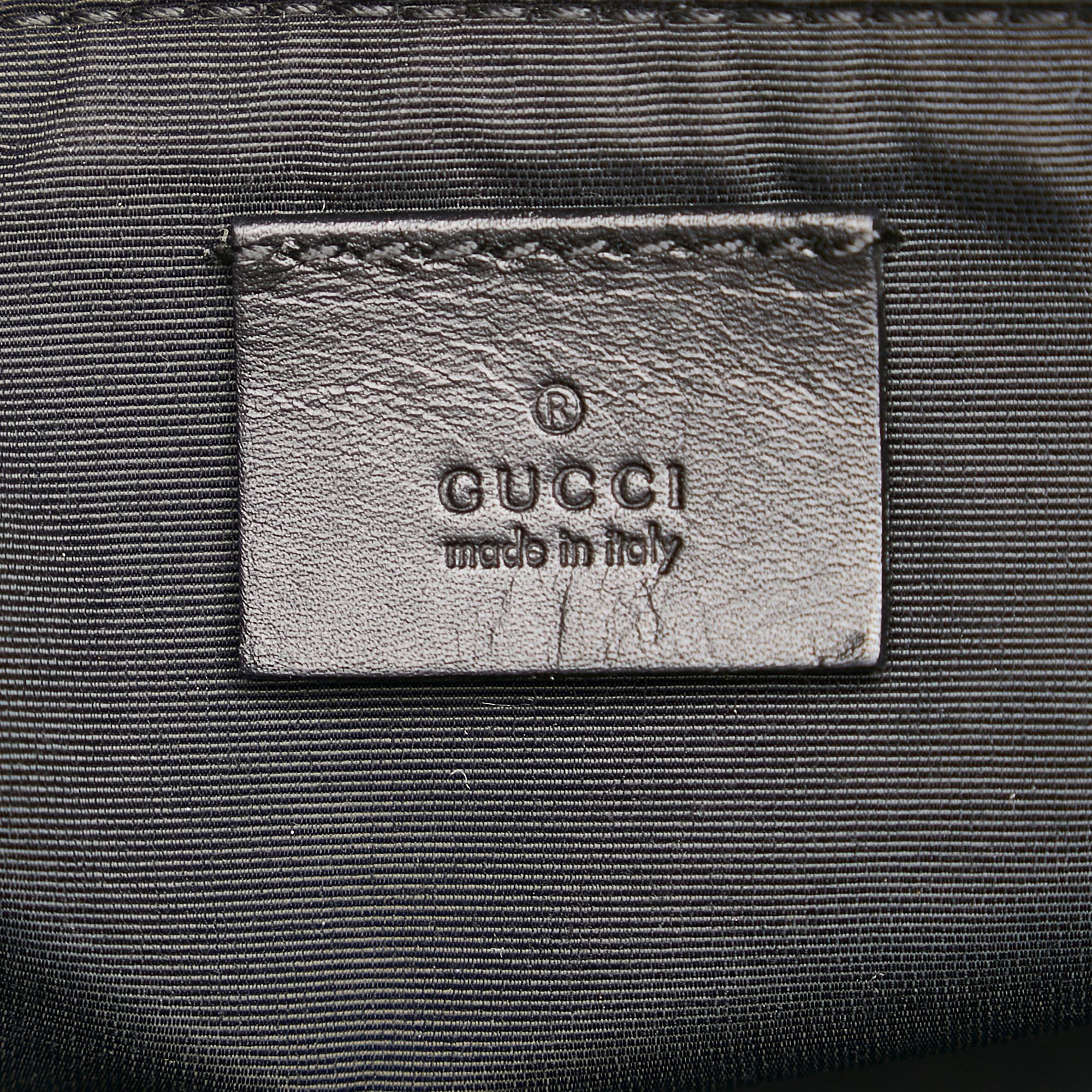 Gucci Gucci Canvas Boat Baguette (SHG-30604)