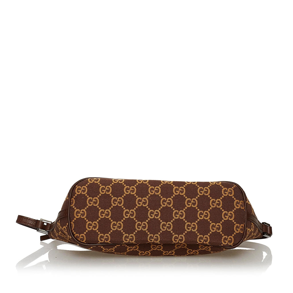 Gucci Gucci Canvas Boat Baguette (SHG-30770)