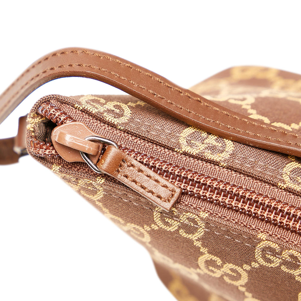 Gucci Gucci Canvas Boat Baguette (SHG-30770)