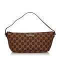 Gucci Gucci Canvas Boat Baguette (SHG-30770)