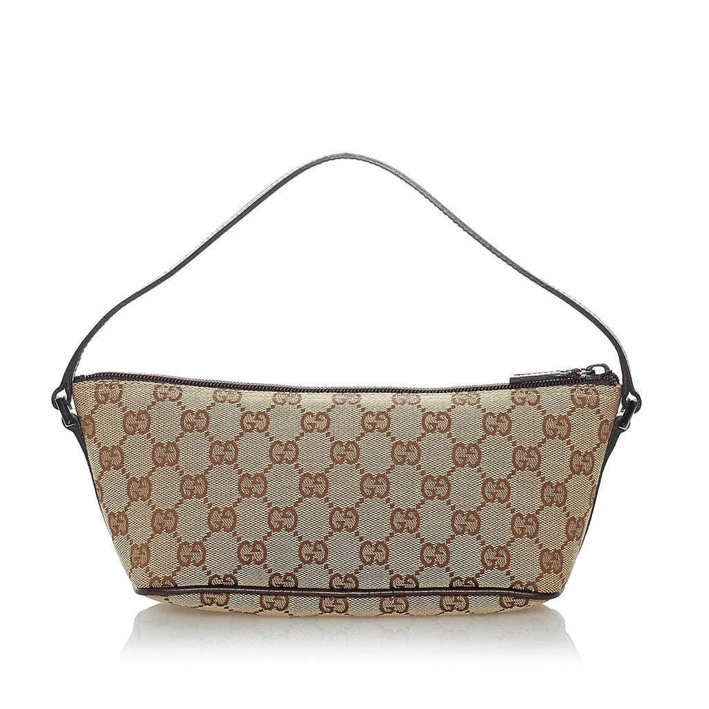 Gucci Gucci Canvas Boat Baguette (SHG-30775)