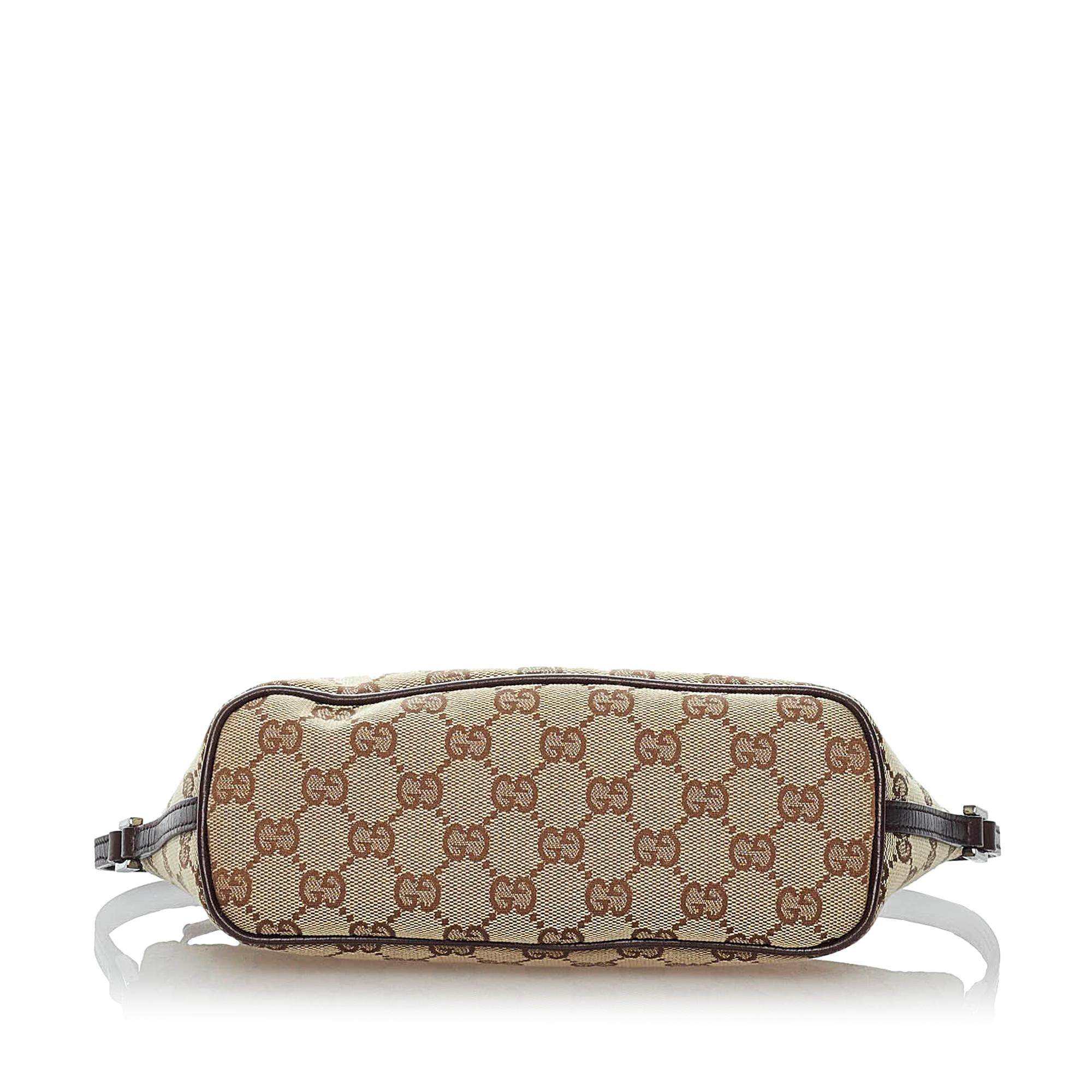Gucci Gucci Canvas Boat Baguette (SHG-30775)