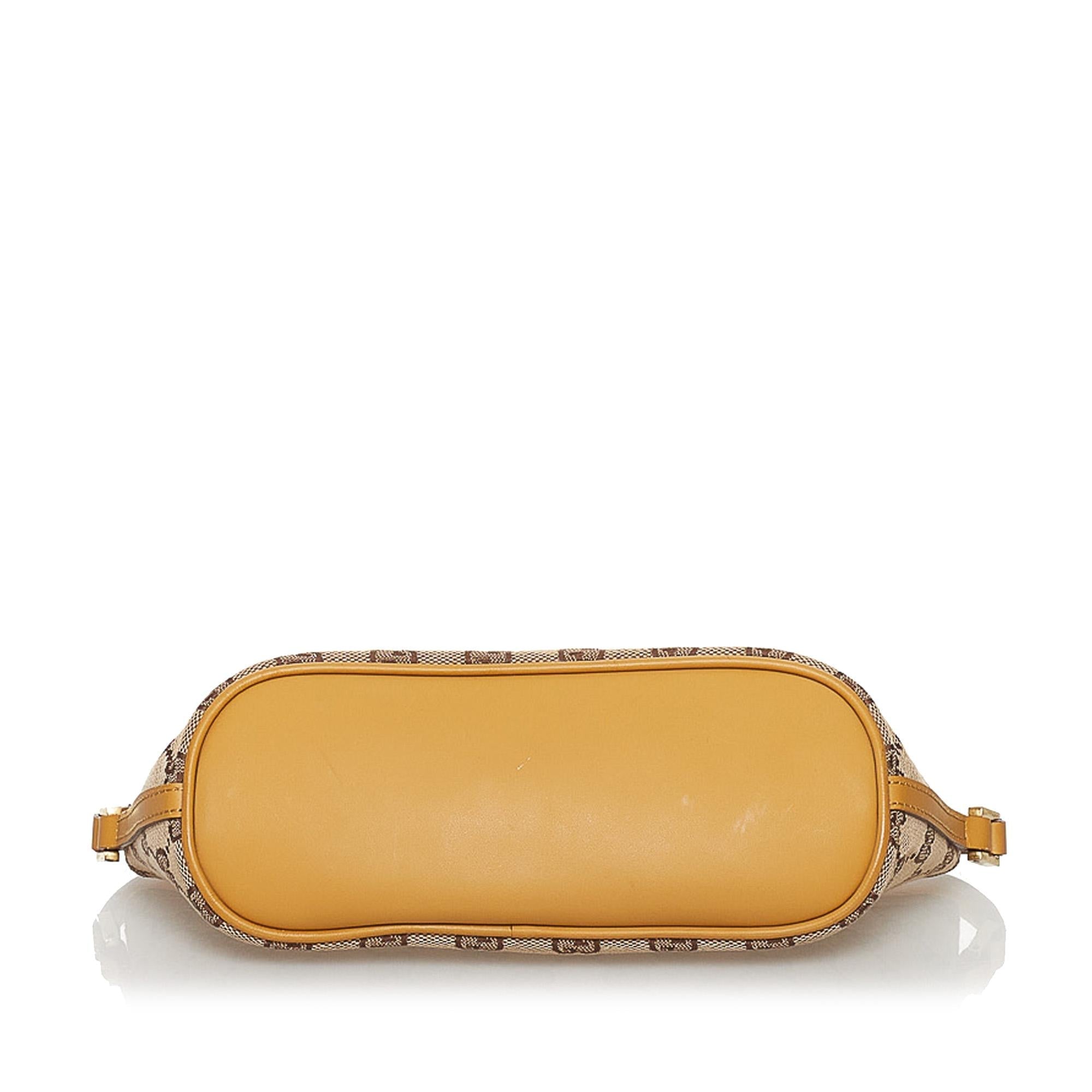 Gucci Gucci Canvas Boat Baguette (SHG-30839)