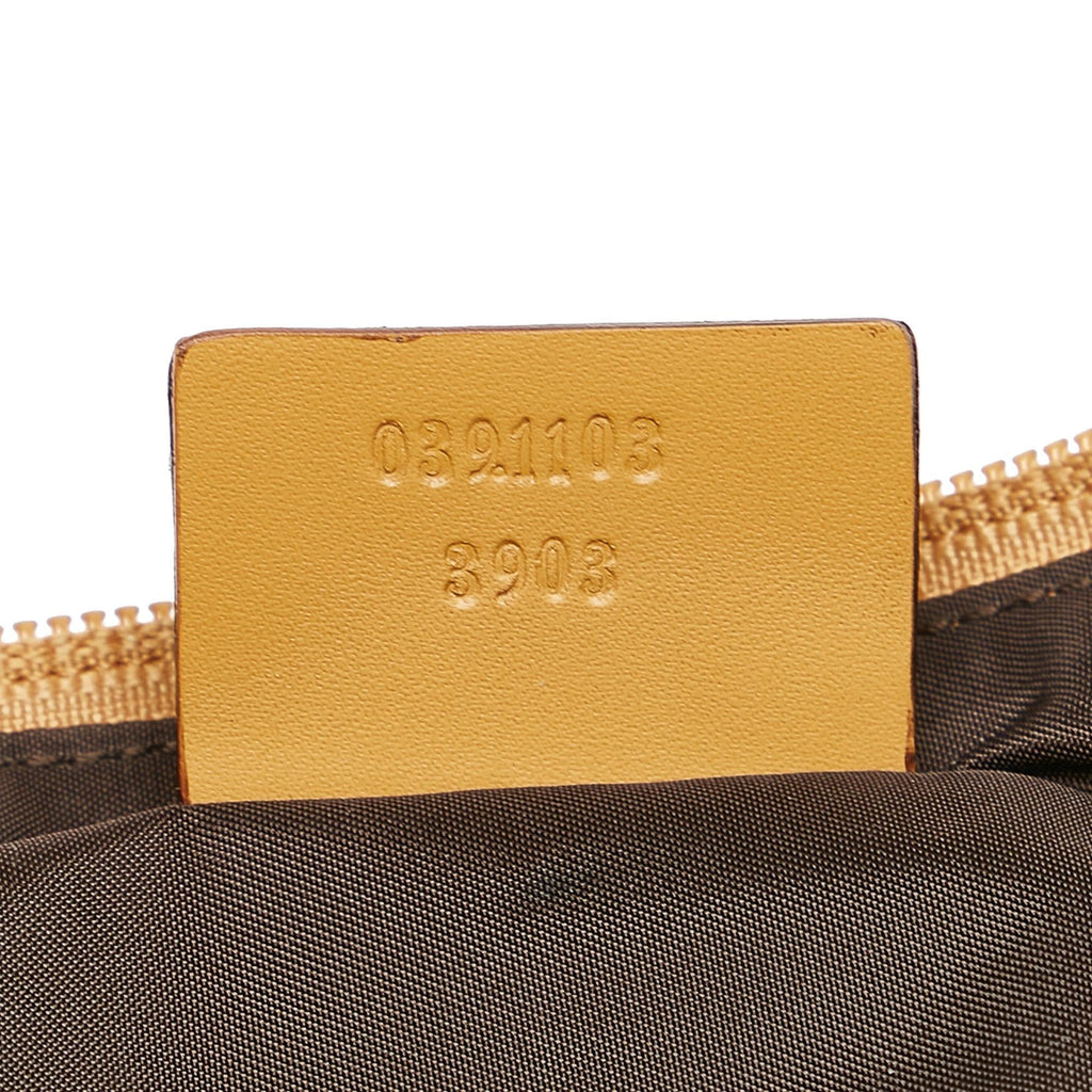 Gucci Gucci Canvas Boat Baguette (SHG-30839)