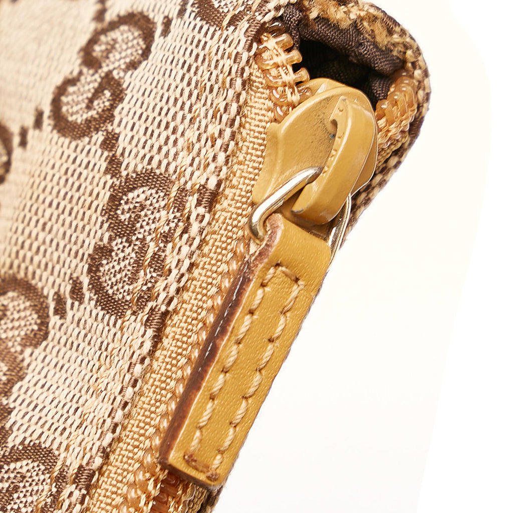 Gucci Gucci Canvas Boat Baguette (SHG-30839)