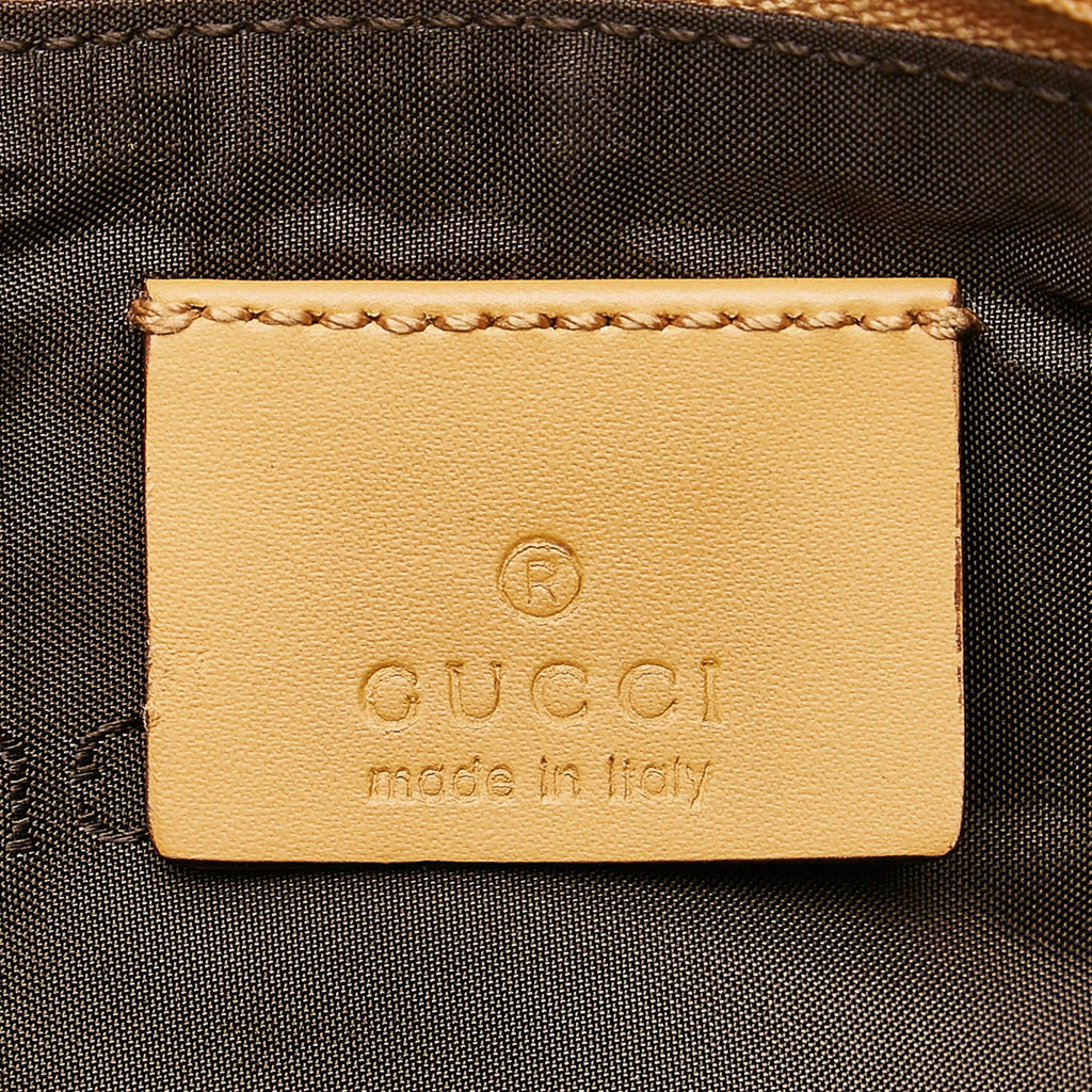 Gucci Gucci Canvas Boat Baguette (SHG-30839)