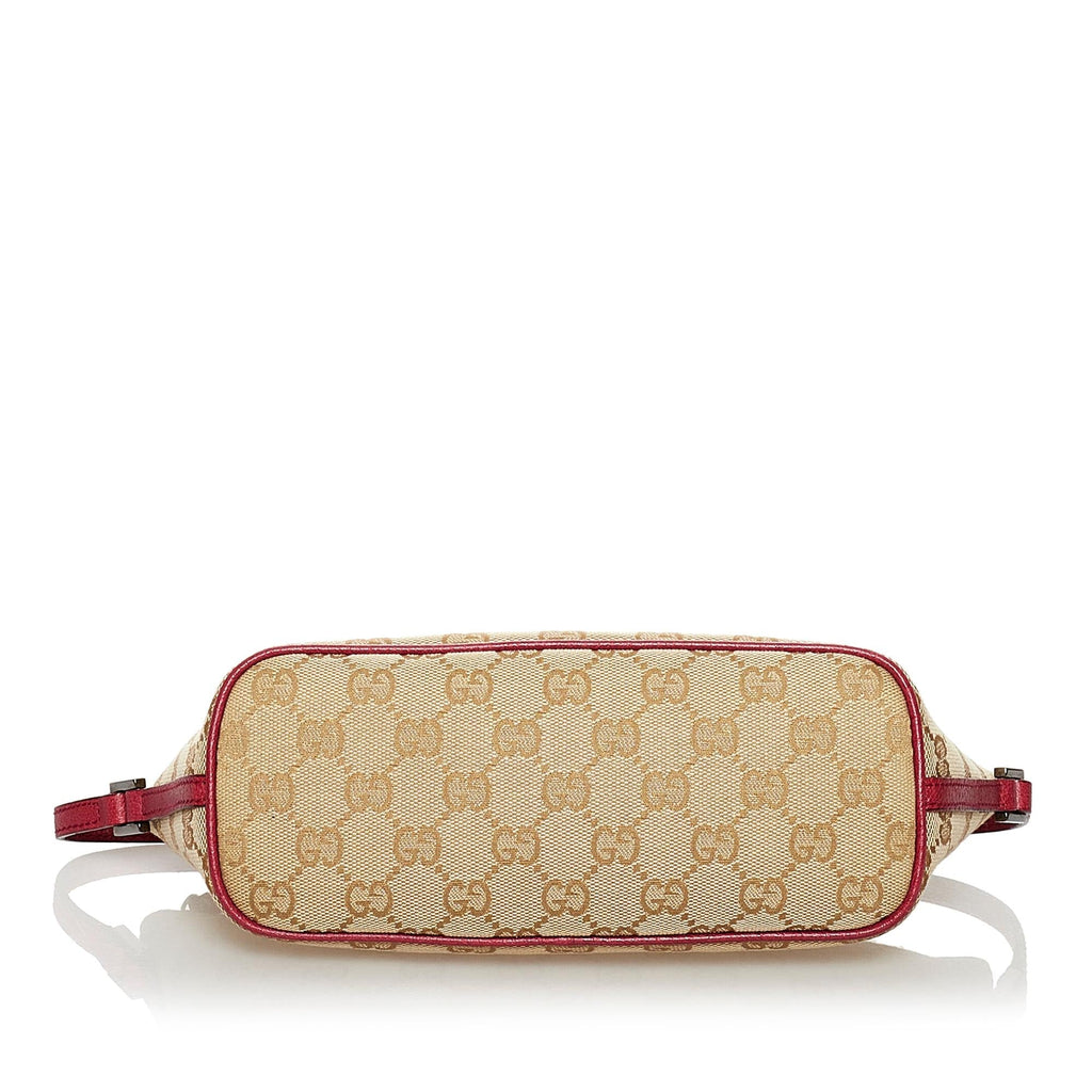 Gucci Gucci Canvas Boat Baguette (SHG-30849)