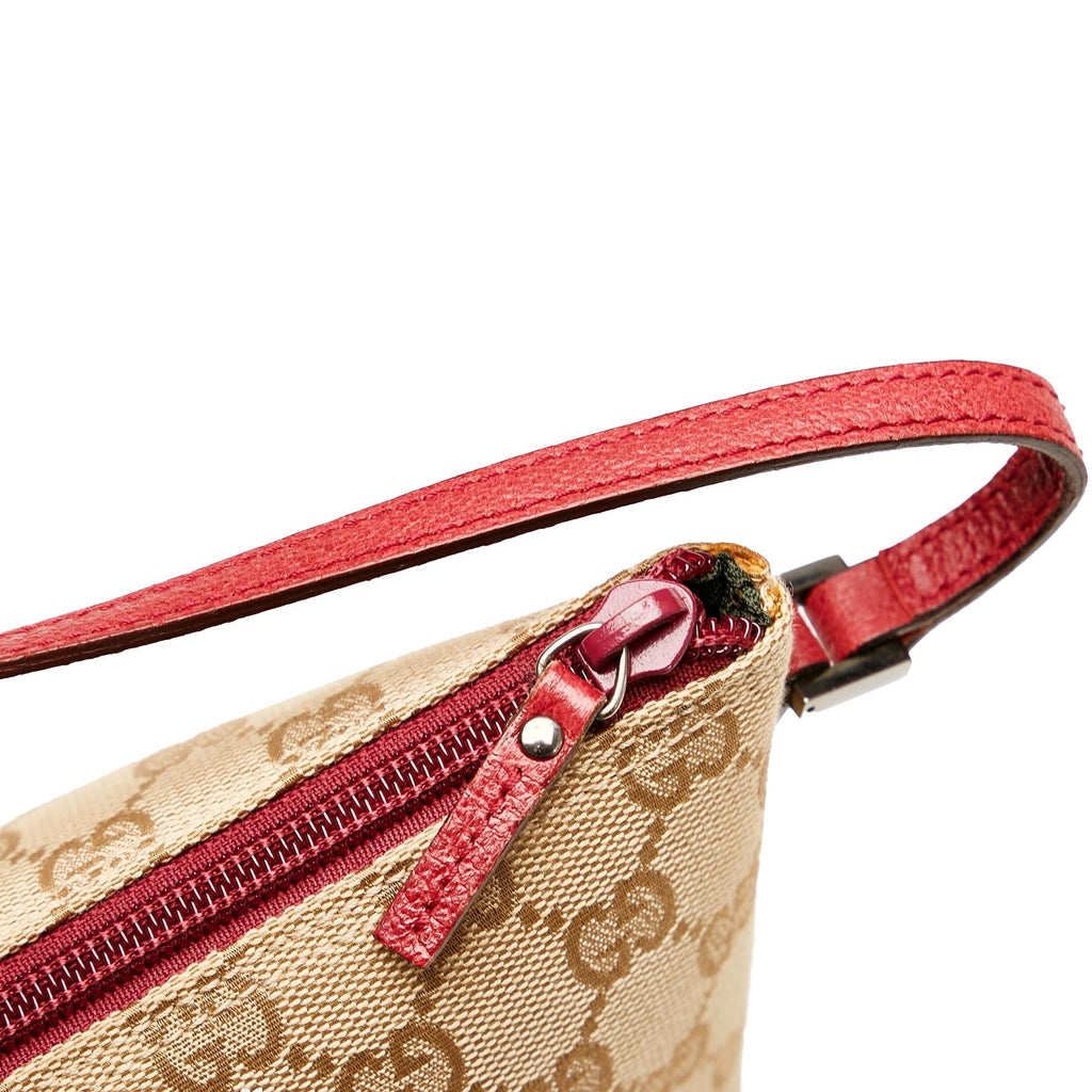 Gucci Gucci Canvas Boat Baguette (SHG-30849)