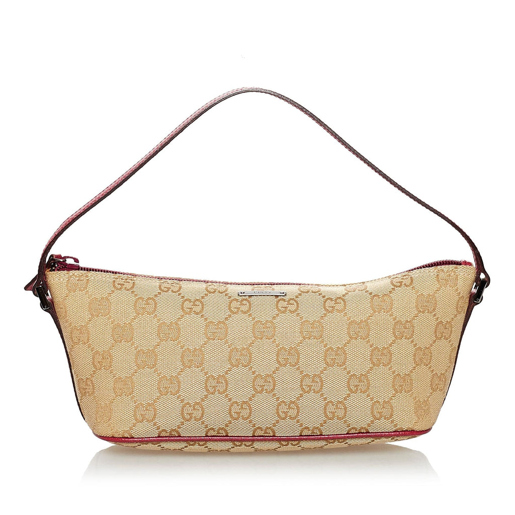 Gucci Gucci Canvas Boat Baguette (SHG-30849)