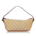 Gucci Gucci Canvas Boat Baguette (SHG-30849)