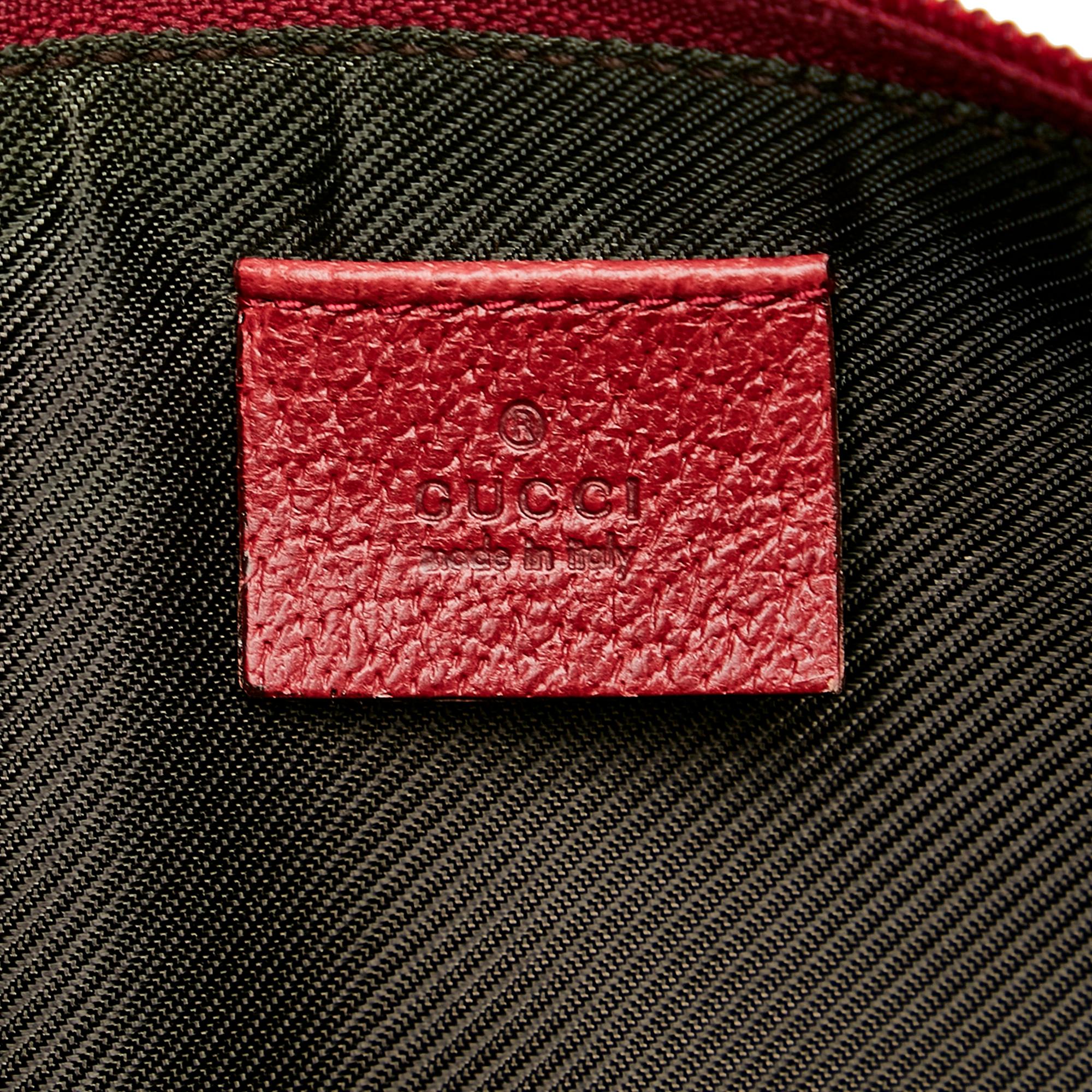 Gucci Gucci Canvas Boat Baguette (SHG-30849)