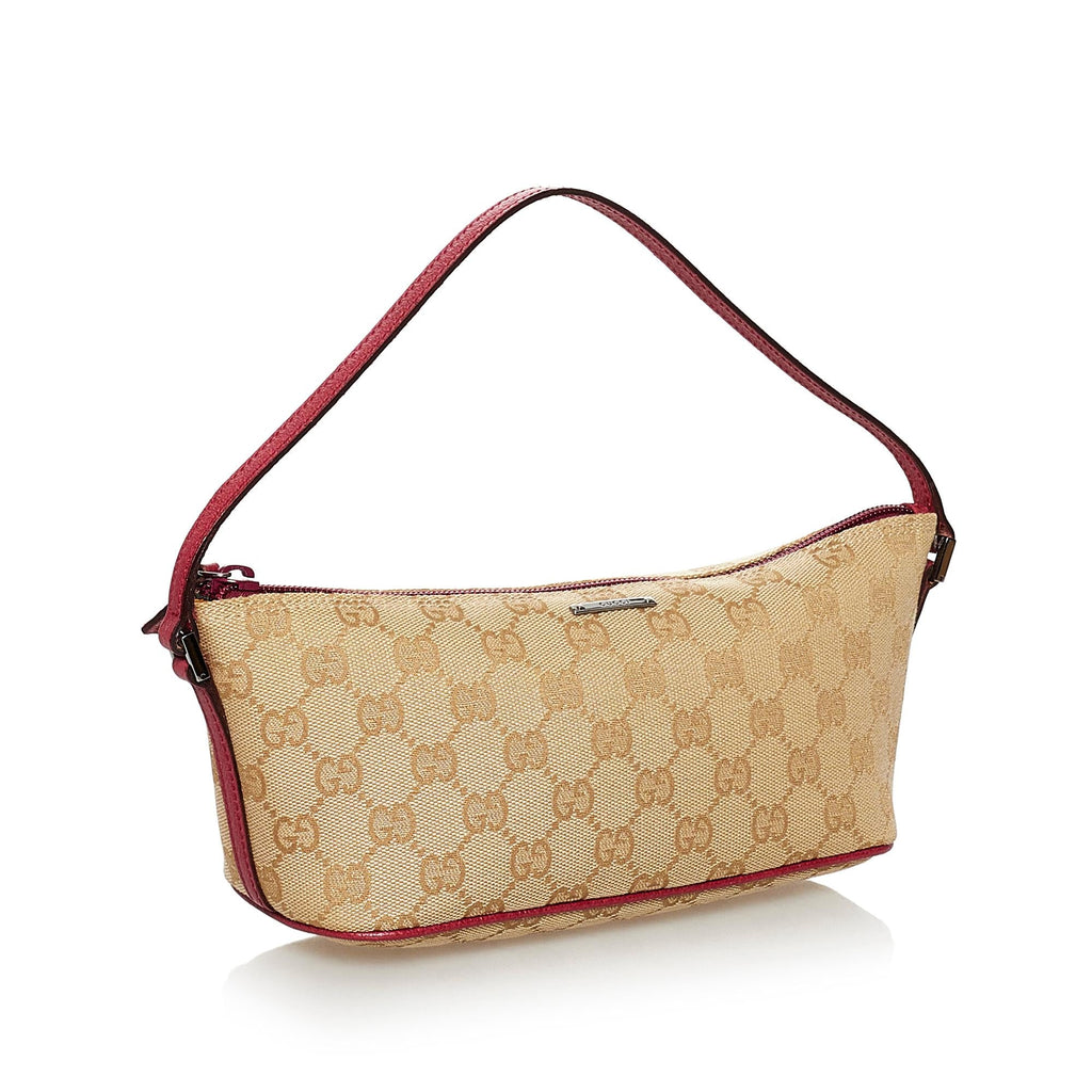 Gucci Gucci Canvas Boat Baguette (SHG-30849)