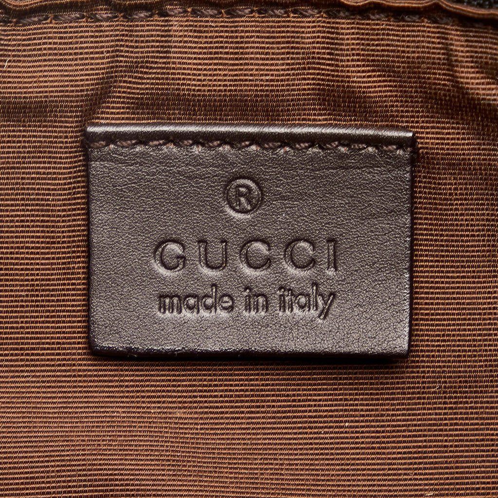 Gucci Gucci Canvas Boat Baguette (SHG-30880)