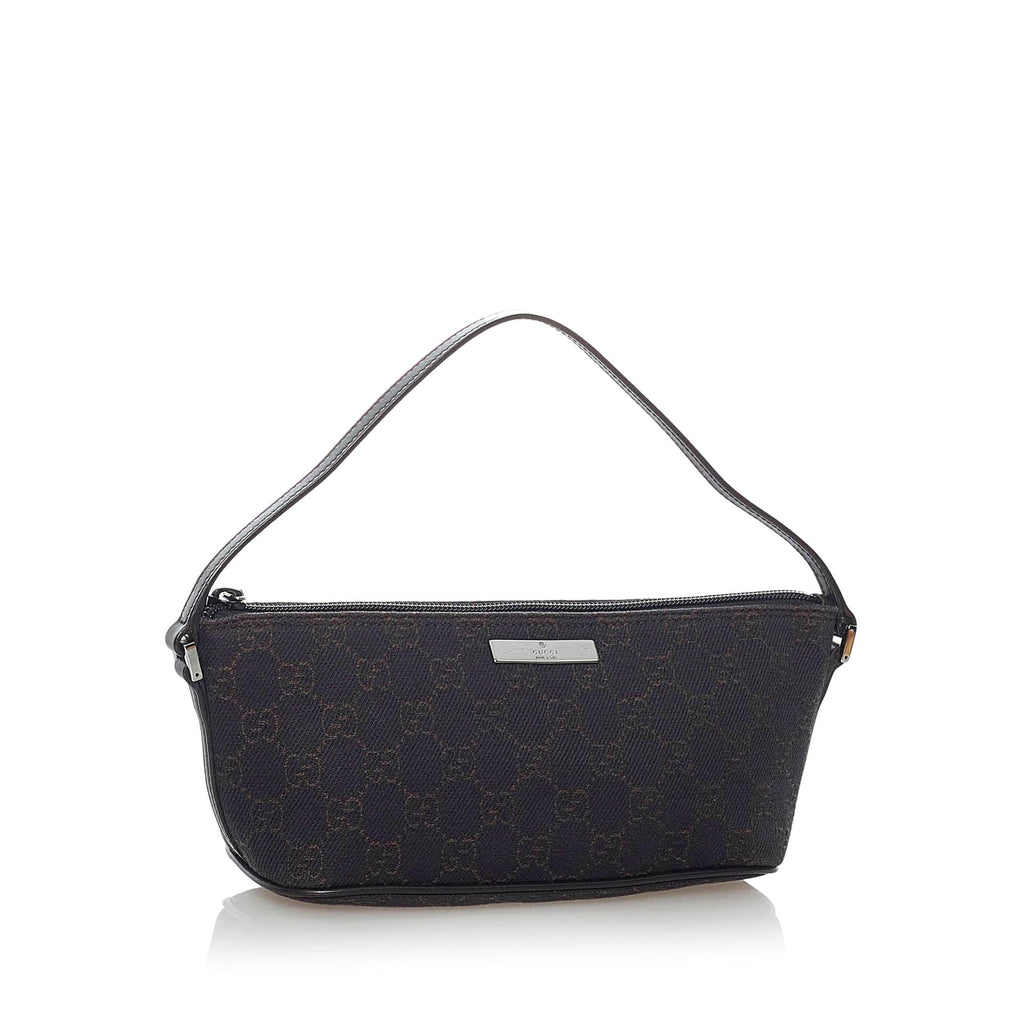 Gucci Gucci Canvas Boat Baguette (SHG-30880)