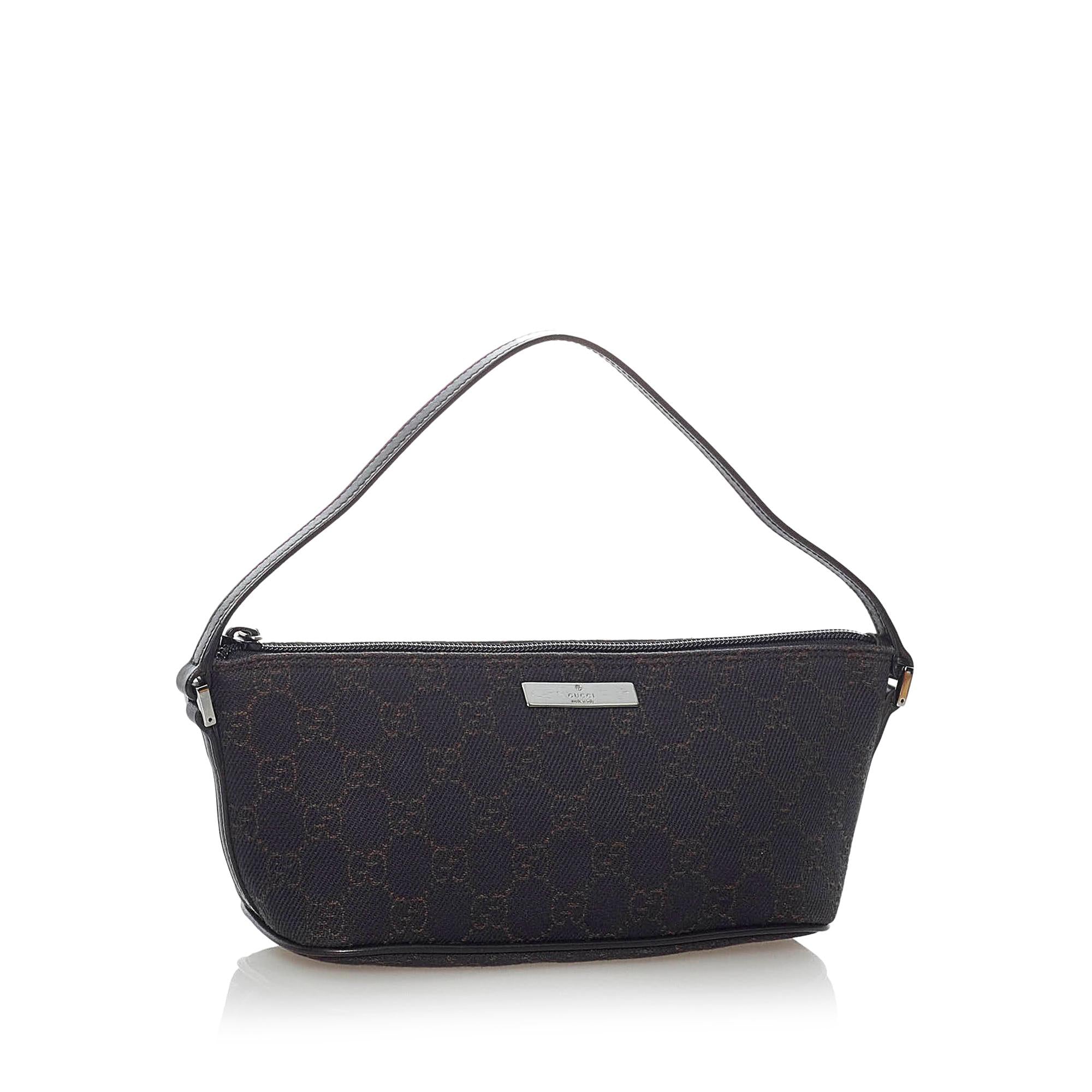 Gucci Gucci Canvas Boat Baguette (SHG-30880)