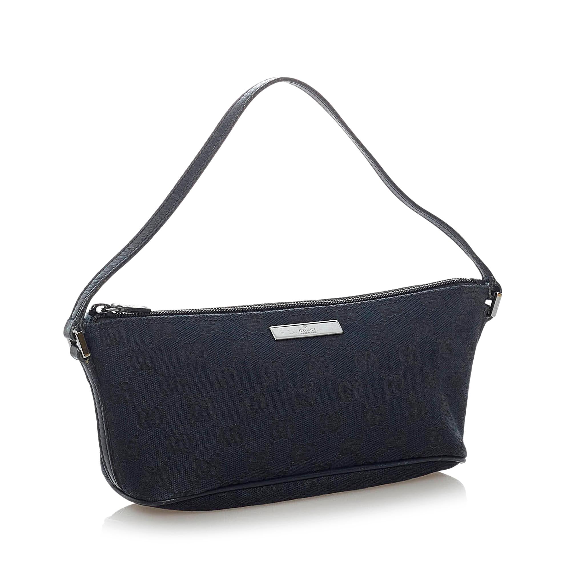 Gucci Gucci Canvas Boat Baguette (SHG-30998)