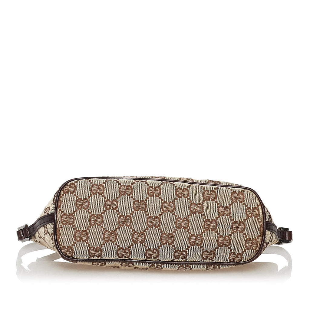 Gucci GG Canvas Boat Baguette (SHG-31393)