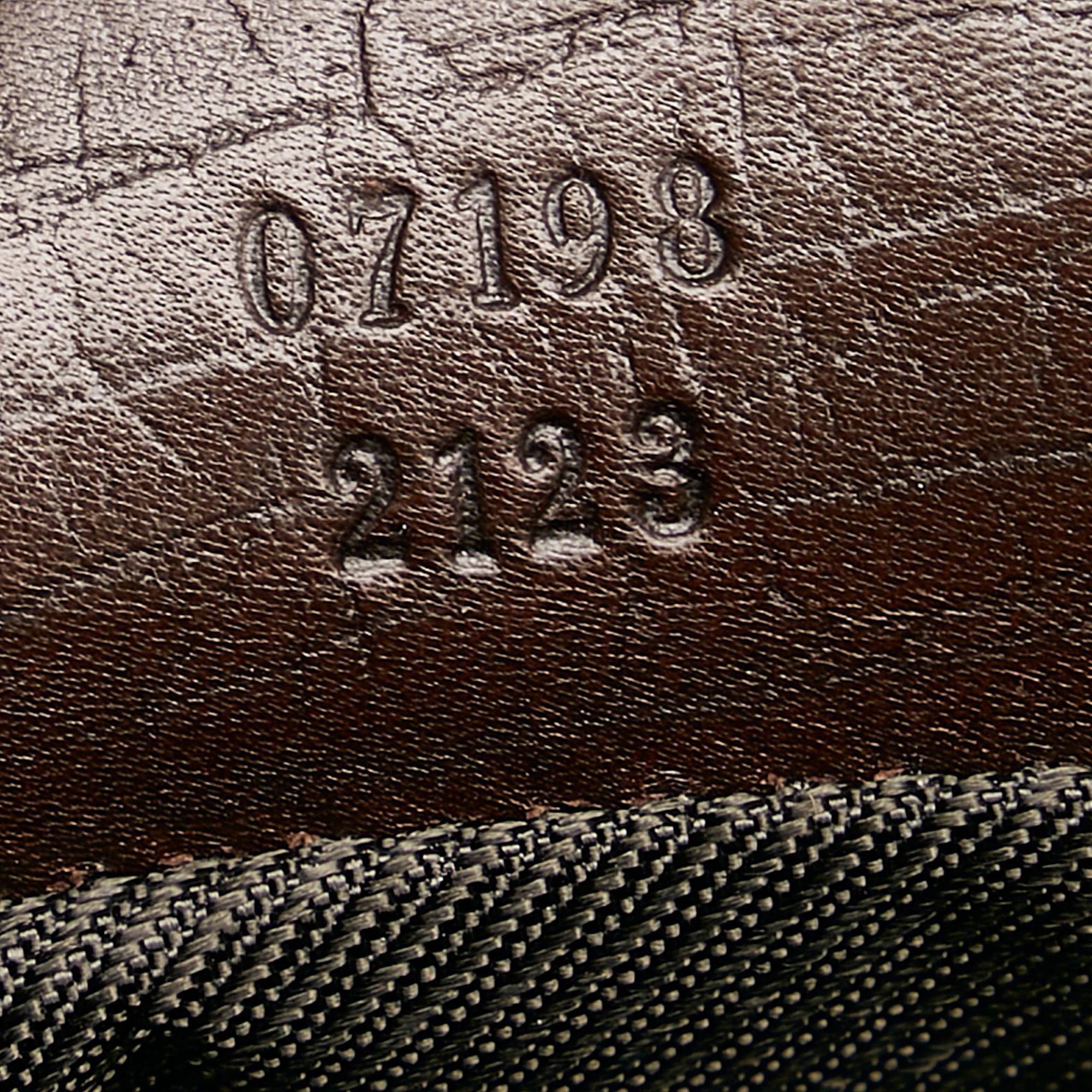 Gucci GG Canvas Boat Baguette (SHG-31393)