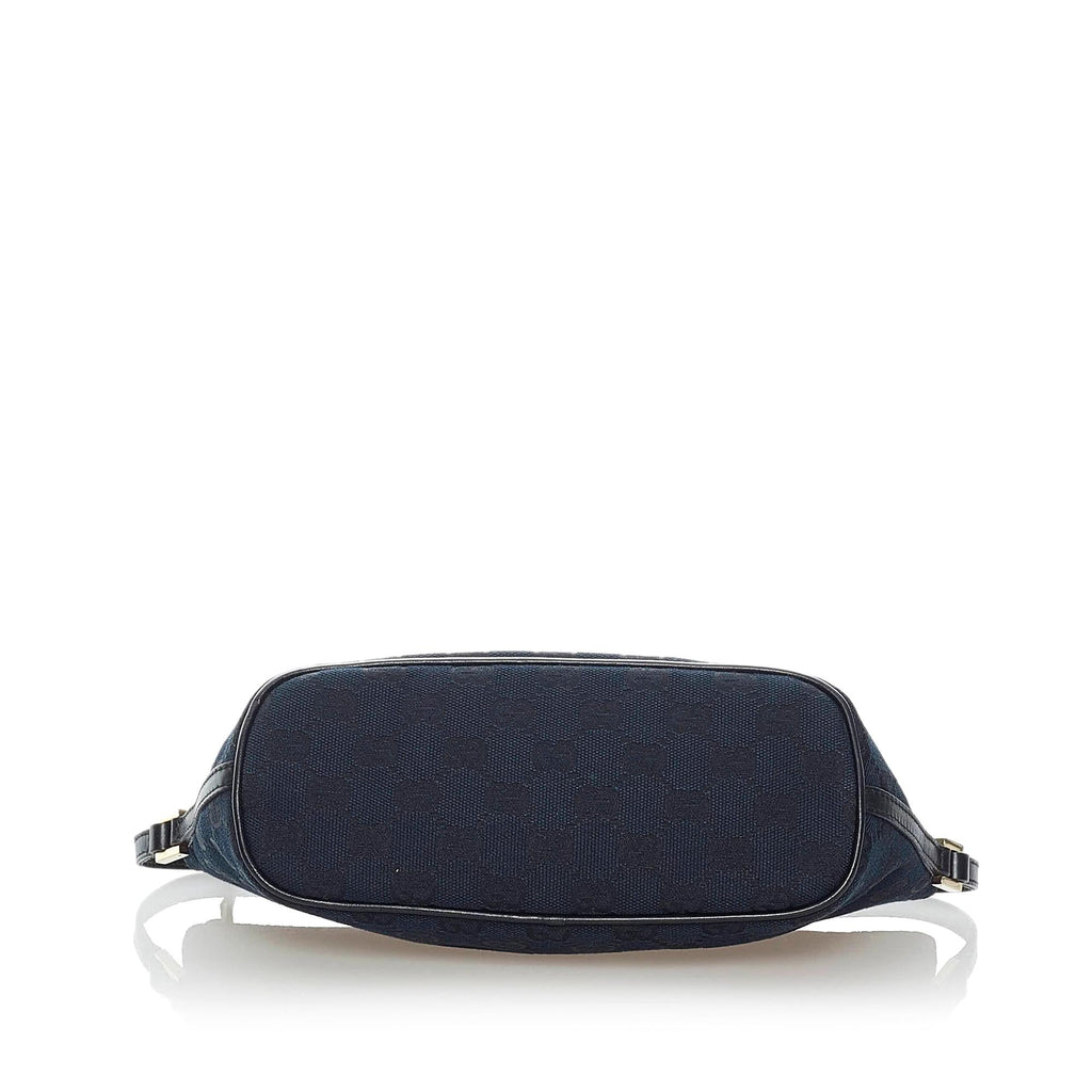 Gucci GG Canvas Boat Baguette (SHG-31583)