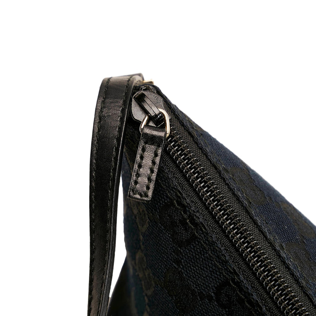 Gucci GG Canvas Boat Baguette (SHG-31583)