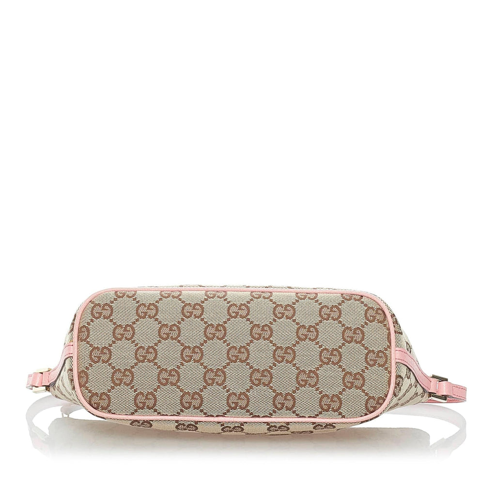 Gucci GG Canvas Boat Baguette (SHG-31608)