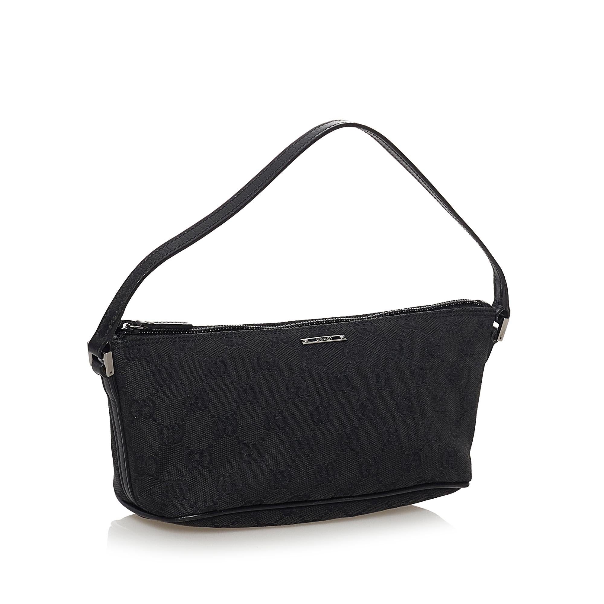 Gucci Gucci Canvas Boat Baguette (SHG-31770)