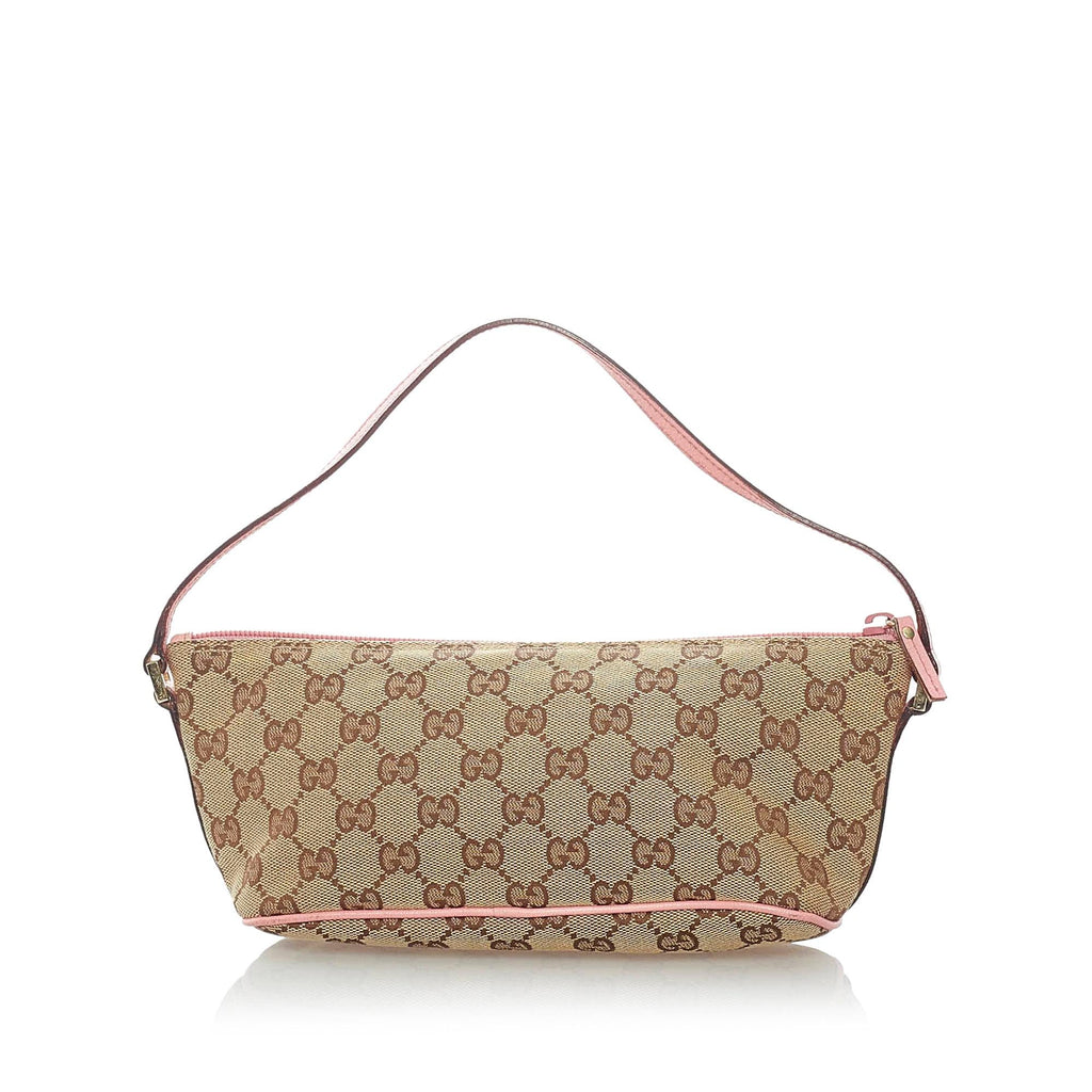 Gucci Gucci Canvas Boat Baguette (SHG-32021)