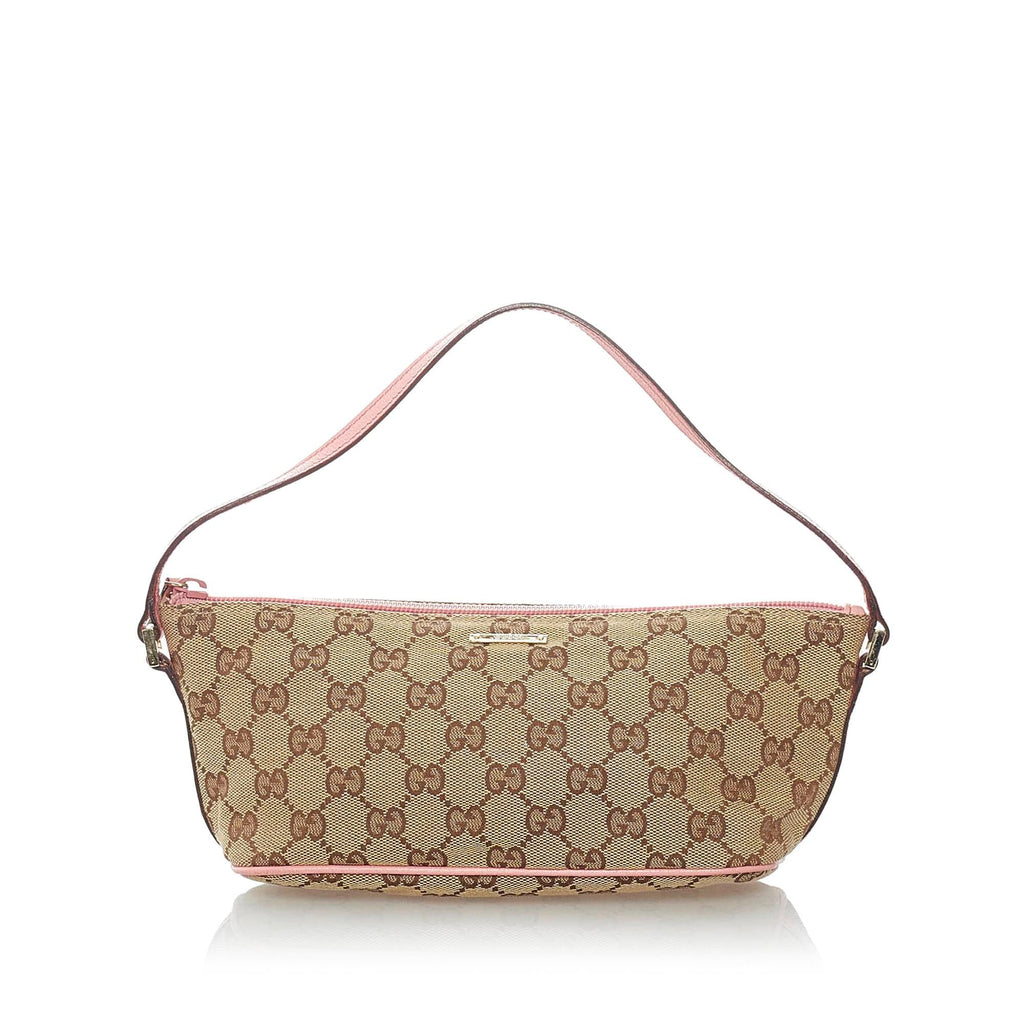 Gucci Gucci Canvas Boat Baguette (SHG-32021)