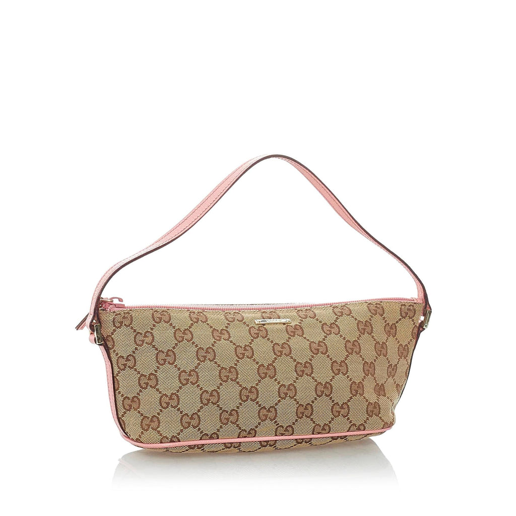 Gucci Gucci Canvas Boat Baguette (SHG-32021)