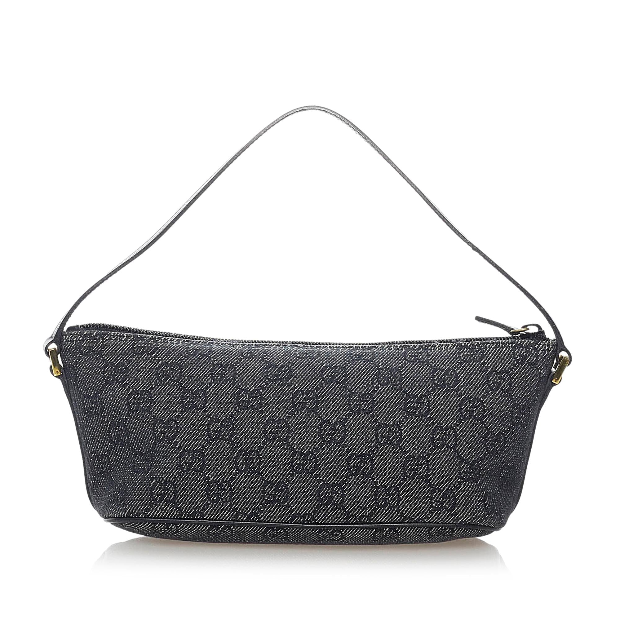 Gucci Gucci Canvas Boat Baguette (SHG-32025)