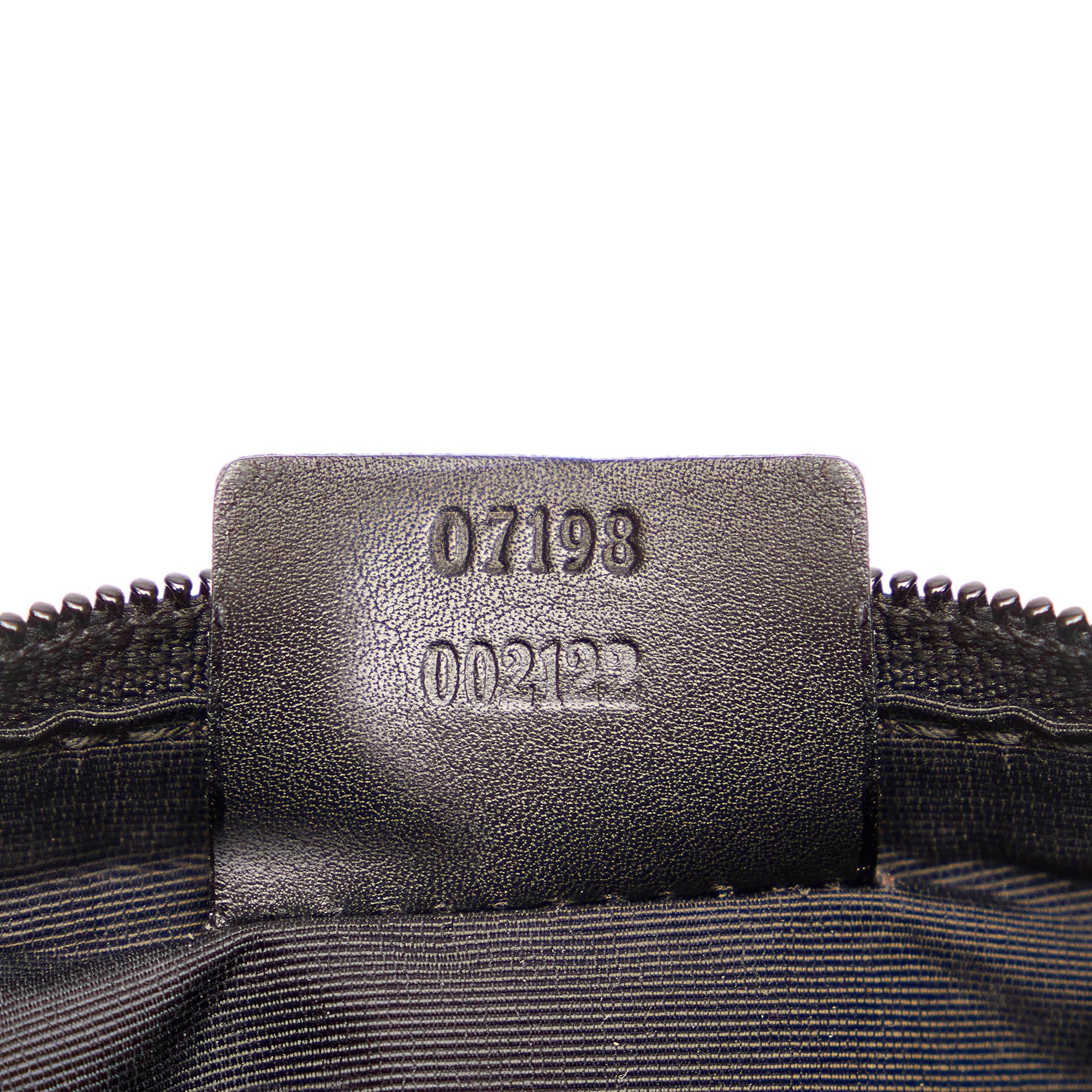 Gucci Gucci Canvas Boat Baguette (SHG-32025)