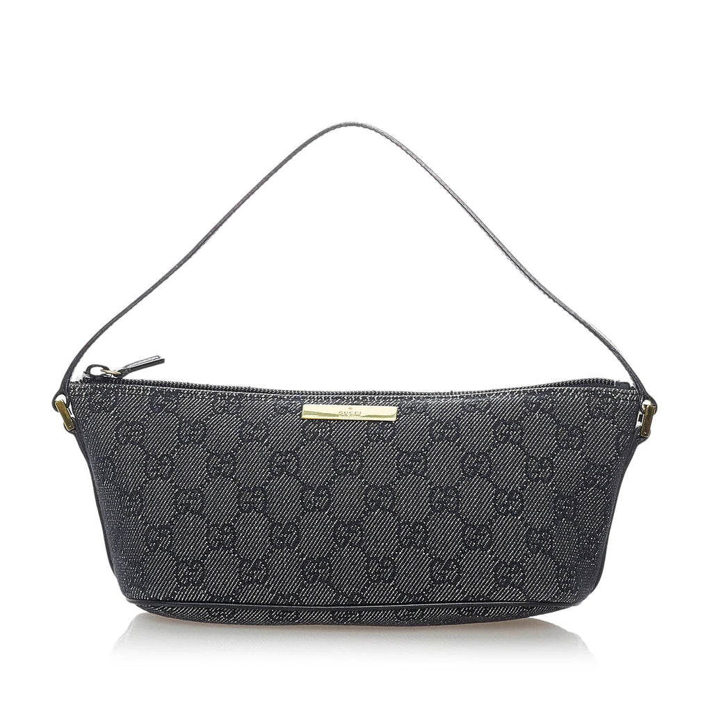 Gucci Gucci Canvas Boat Baguette (SHG-32025)