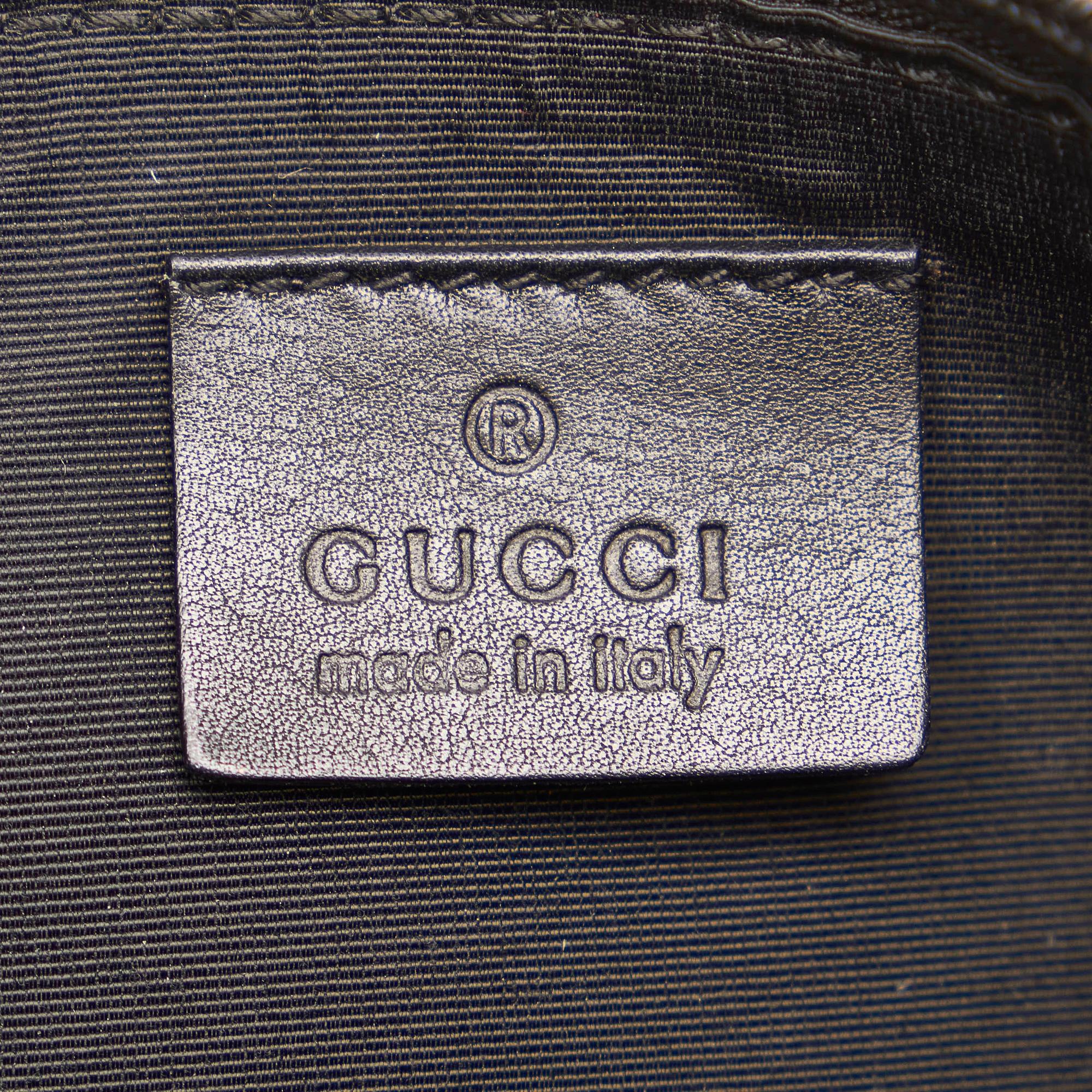 Gucci Gucci Canvas Boat Baguette (SHG-32025)