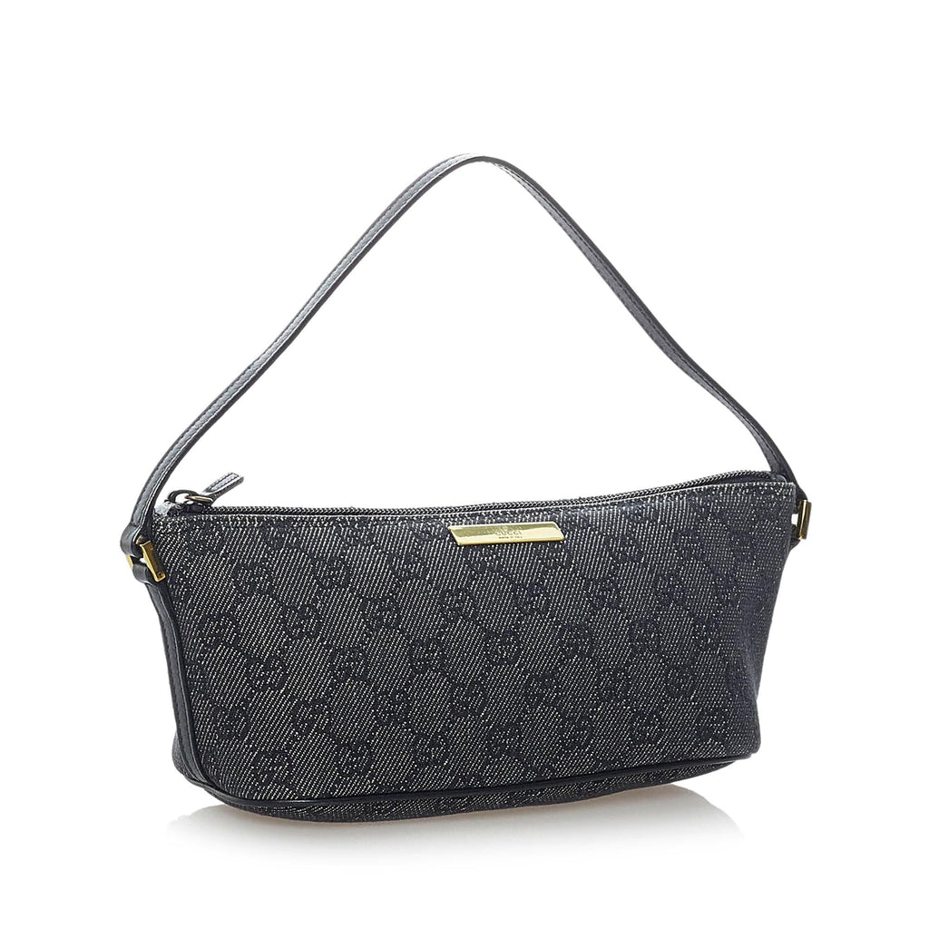 Gucci Gucci Canvas Boat Baguette (SHG-32025)