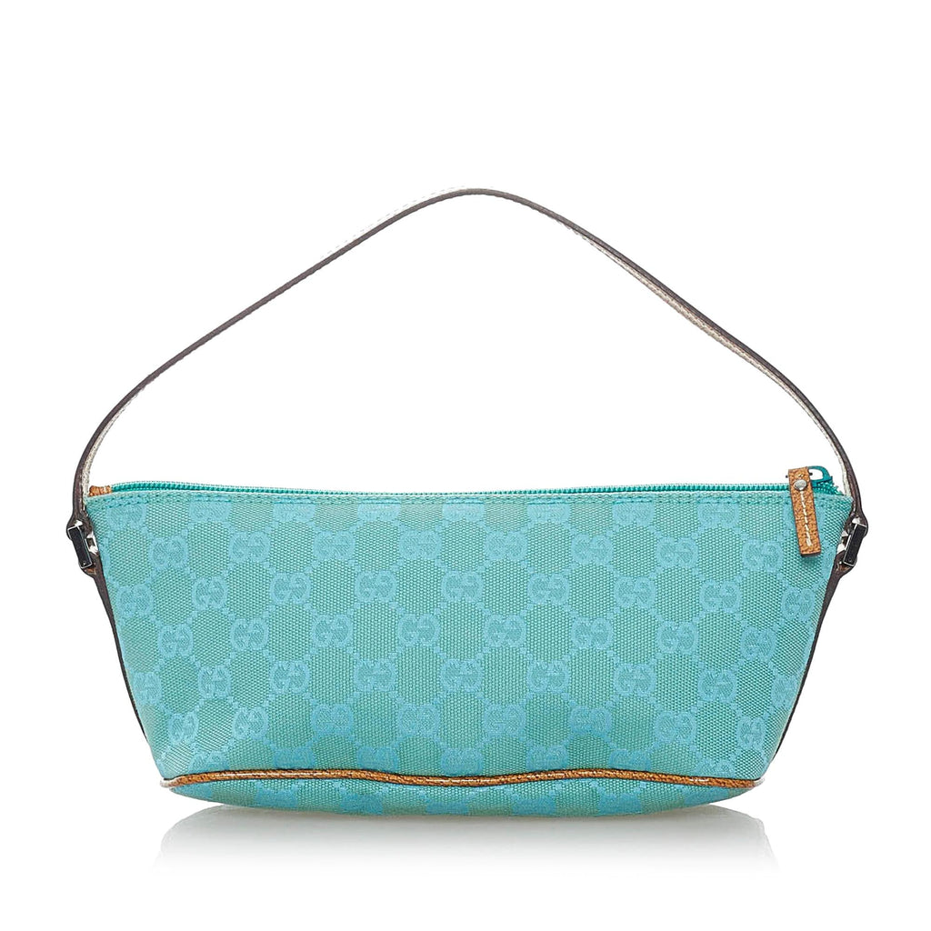 Gucci Gucci Canvas Boat Baguette (SHG-32052)