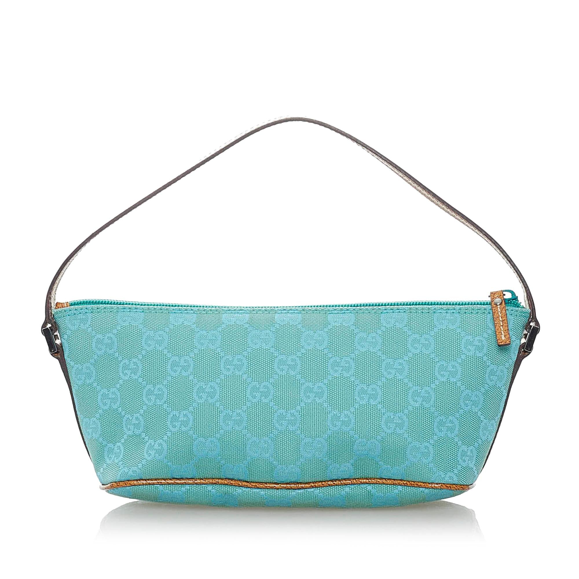 Gucci Gucci Canvas Boat Baguette (SHG-32052)
