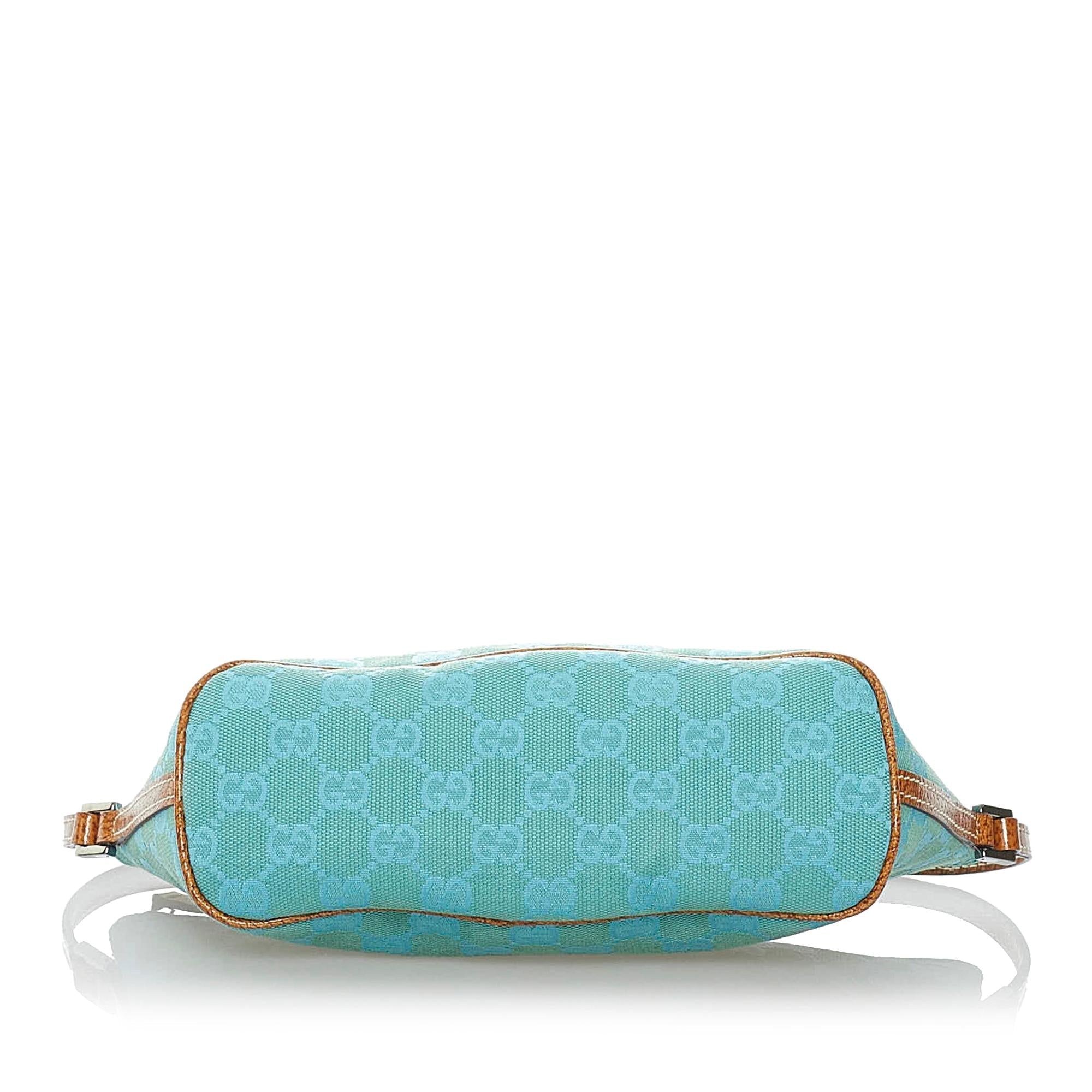Gucci Gucci Canvas Boat Baguette (SHG-32052)