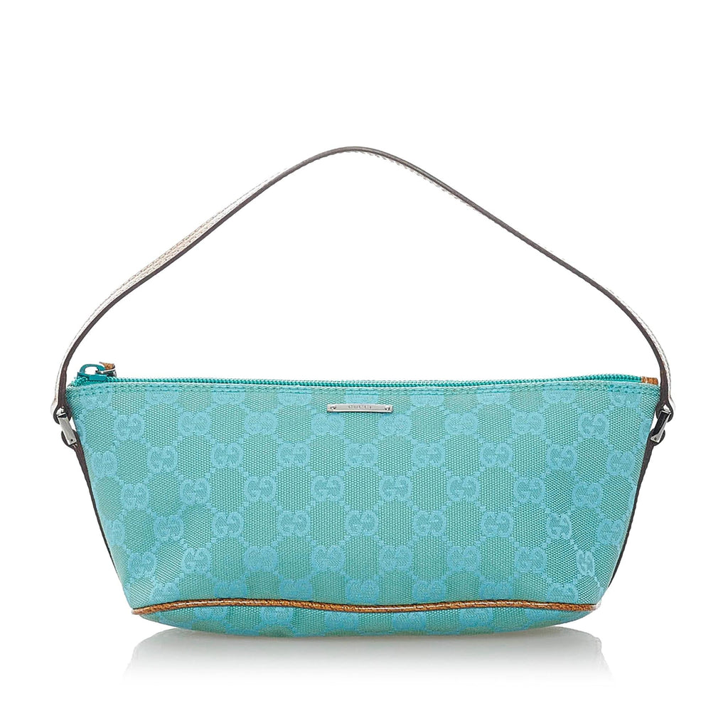 Gucci Gucci Canvas Boat Baguette (SHG-32052)
