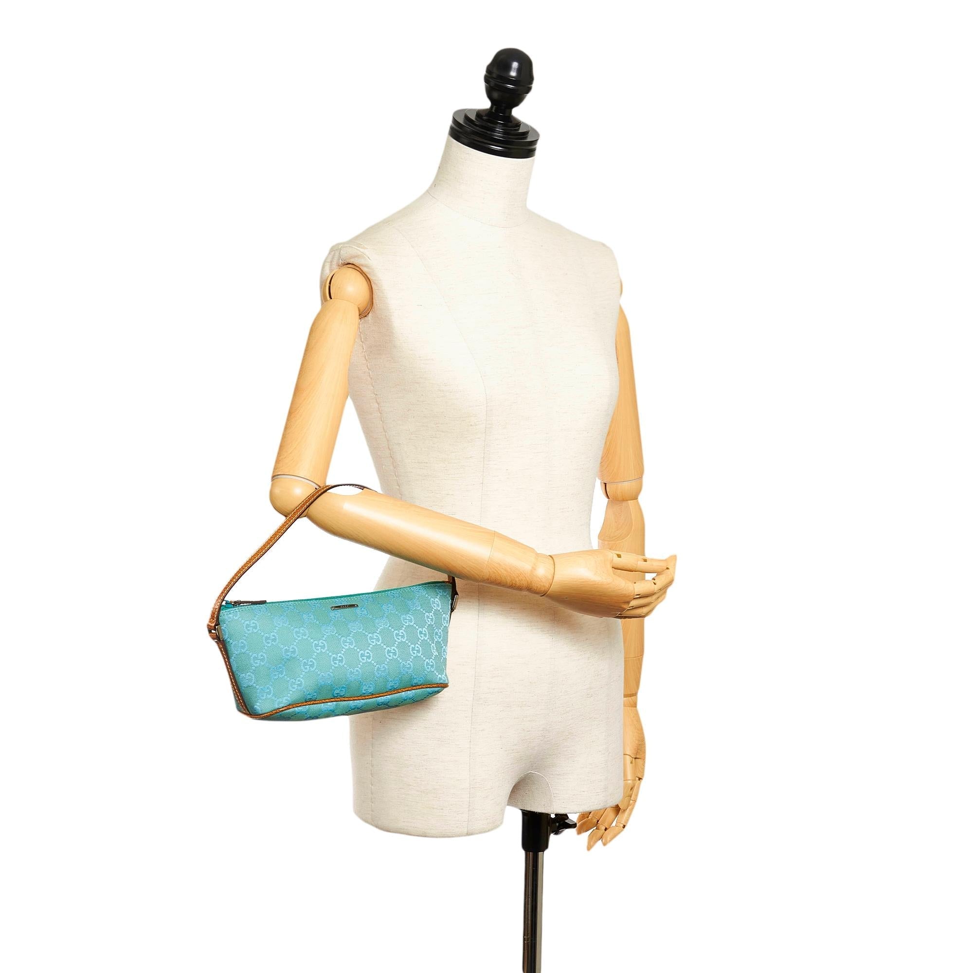 Gucci Gucci Canvas Boat Baguette (SHG-32052)