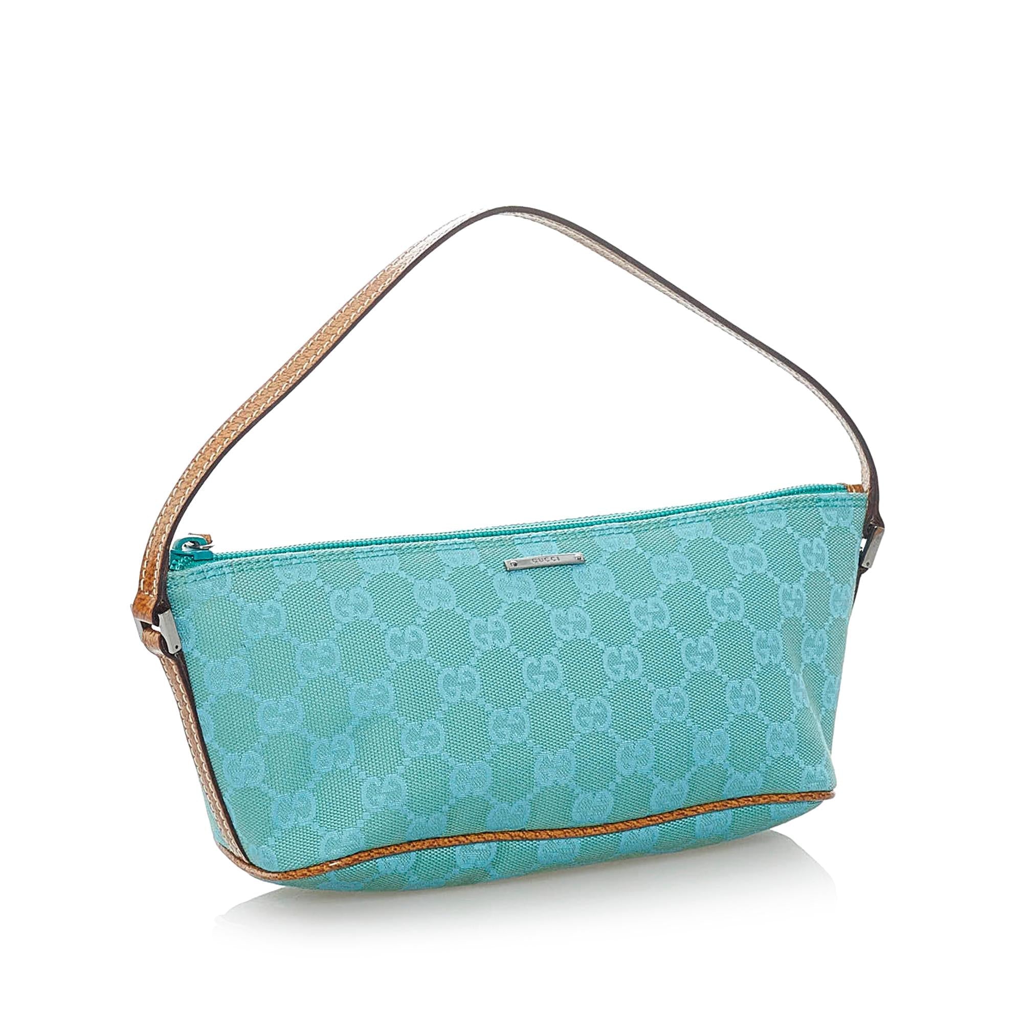 Gucci Gucci Canvas Boat Baguette (SHG-32052)