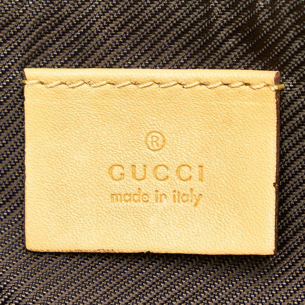 Gucci Gucci Canvas Boat Baguette (SHG-32054)