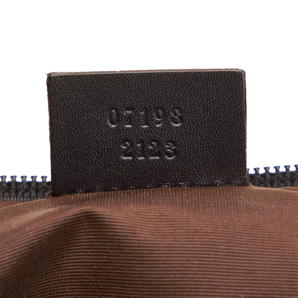 Gucci Gucci Canvas Boat Baguette (SHG-32079)