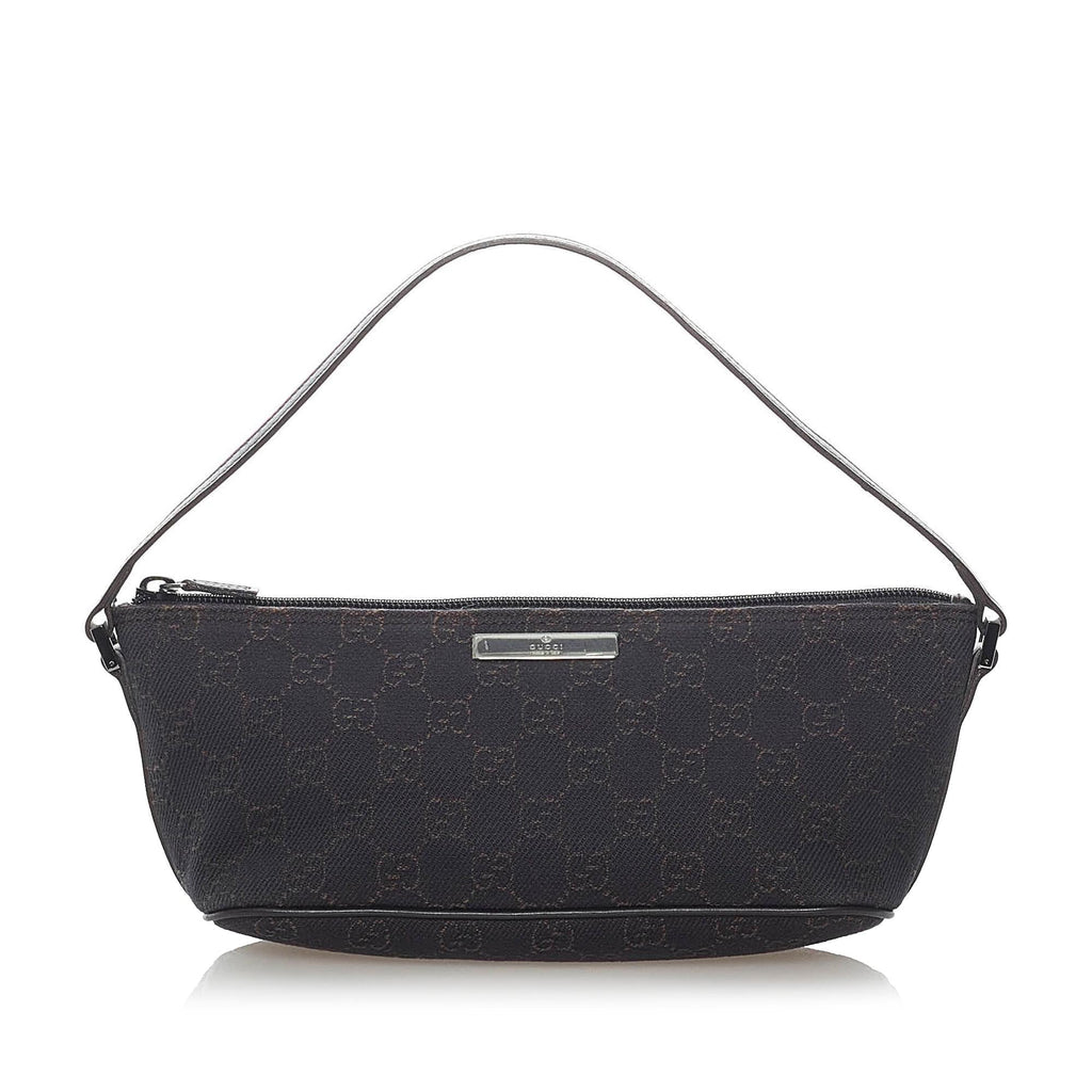 Gucci Gucci Canvas Boat Baguette (SHG-32079)