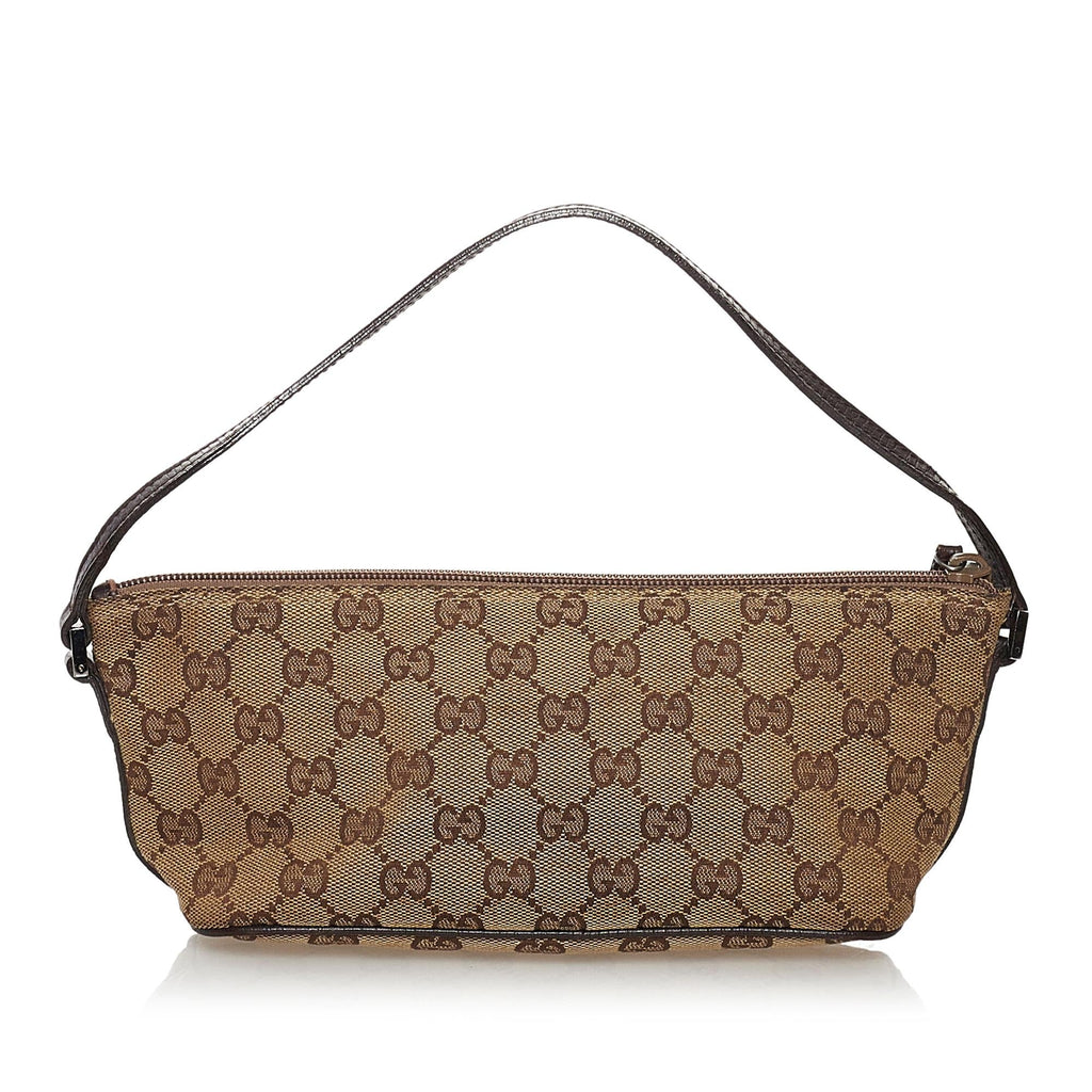 Gucci Gucci Canvas Boat Baguette (SHG-32204)
